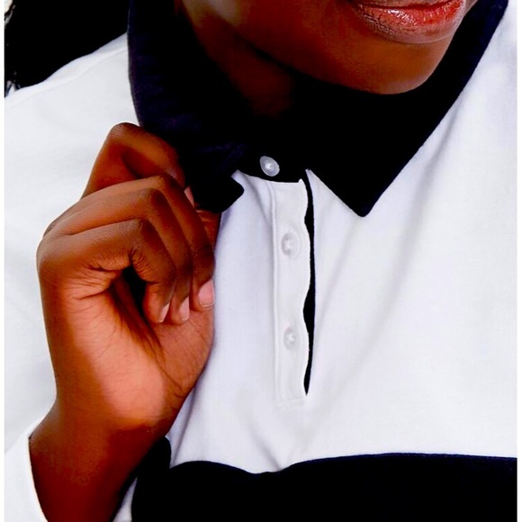 Color Block Rugby Shirt - Picture 2 of 5